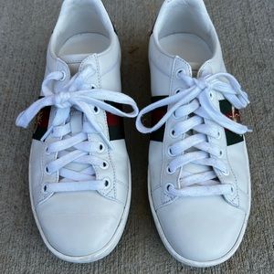 New Ace Low Bee Gucci Sneakers size 6.5
